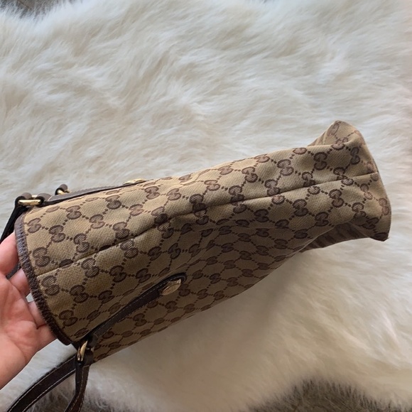 Vintage Gucci | brown monogram open top tote bag - Picture 10 of 16
